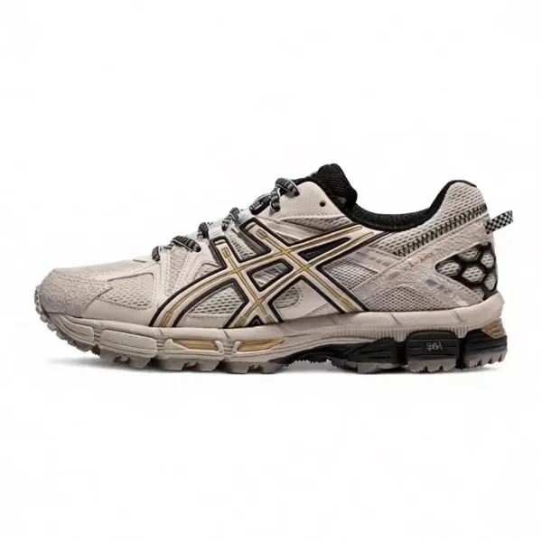 Asics Gel-Kayano 14 Beige Gold Running Shoes - 1
