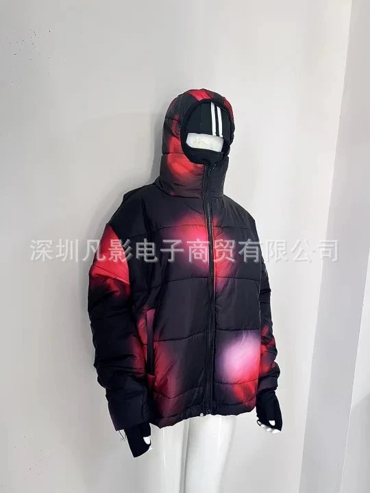 Design PLAYS Club St. Basil's Cathedral Print Black Down Jacket - 10