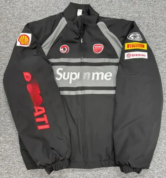 Design Red Bull Racing x Infiniti x Pepe Jeans Team Jacket Blue Outerwear - 5