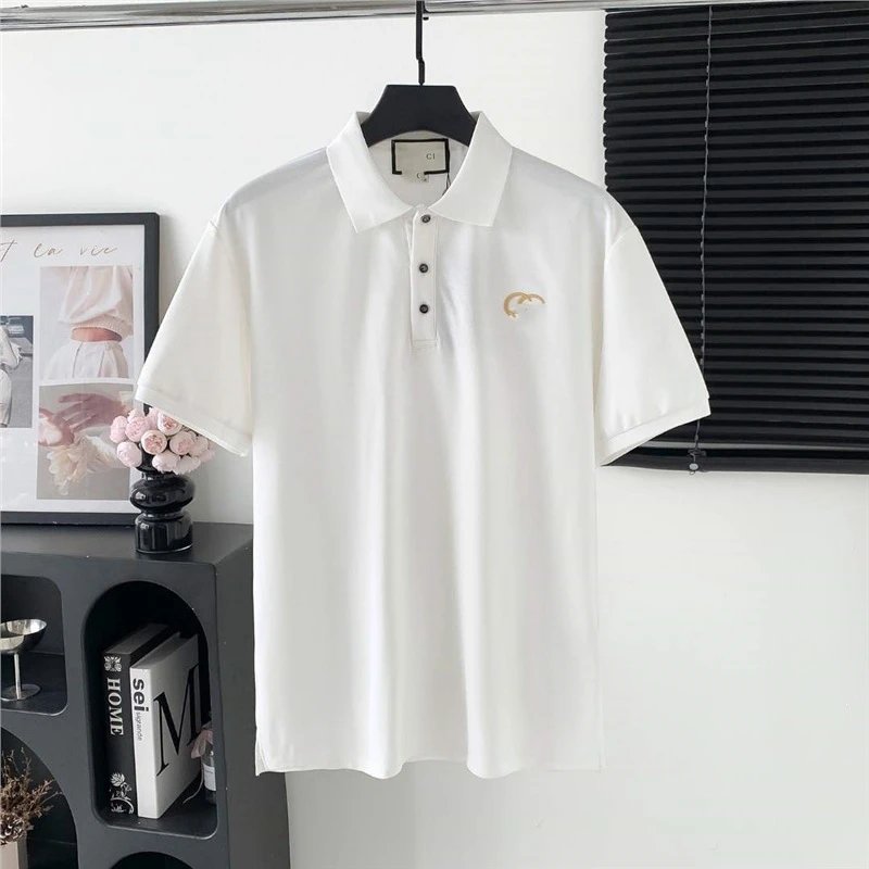 19 G Family Double G Gold Embroidery on Chest