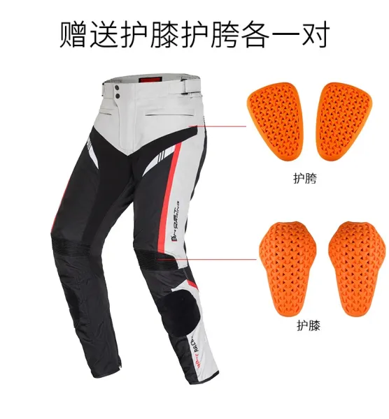 Design Ghost Racing Motorcycle Jacket and Pants Set Gray Black Red Sets - 28
