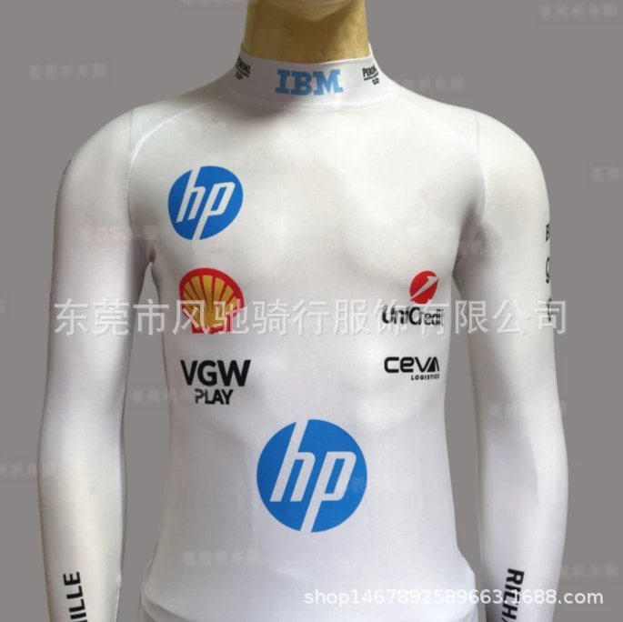 Cross-Border Thin F1 Miami Grand Prix Same Style No. 16 White Tight-Fitting Base Layer Racing Suit Undershirt Slim Fit