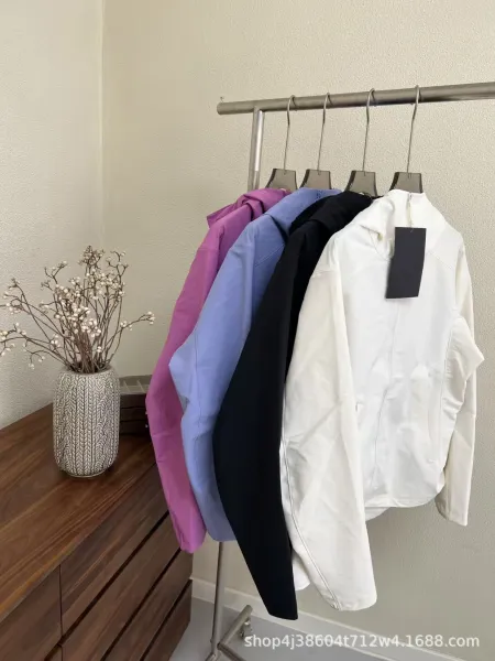 Lululemon Define Hooded Jacket Light Purple Outerwear - 4