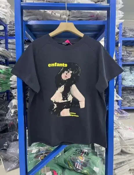 Enfants Riches Déprimés Graphic Print Black T-Shirt - 1
