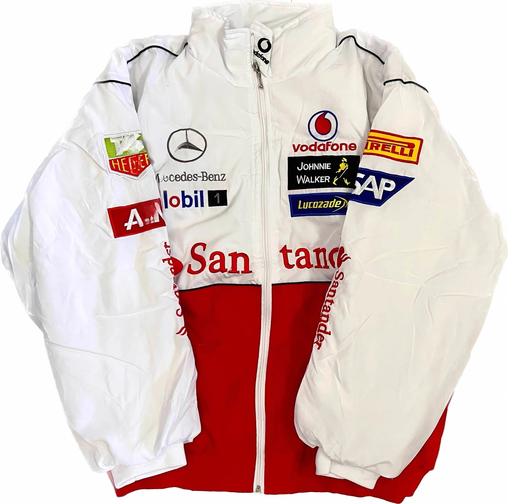 White Benz [Embroidered Padded Version]