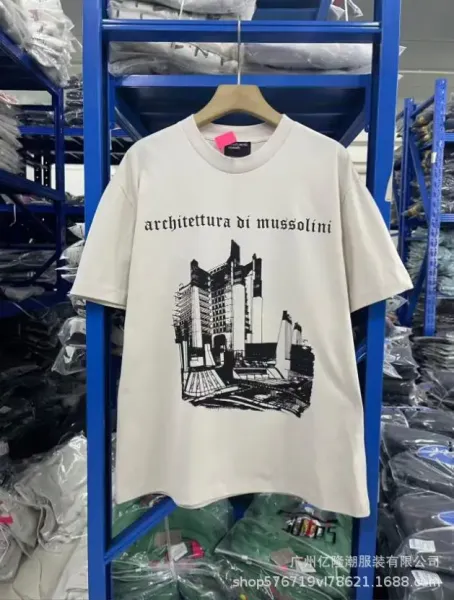 Design Architettura di Mussolini Graphic T-Shirt Beige - 1