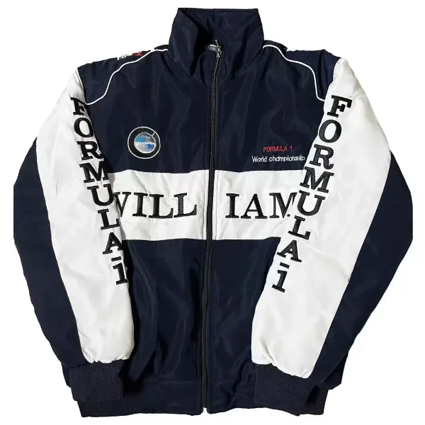 Design Red Bull Racing x Infiniti x Pepe Jeans Team Jacket Blue Outerwear - 26