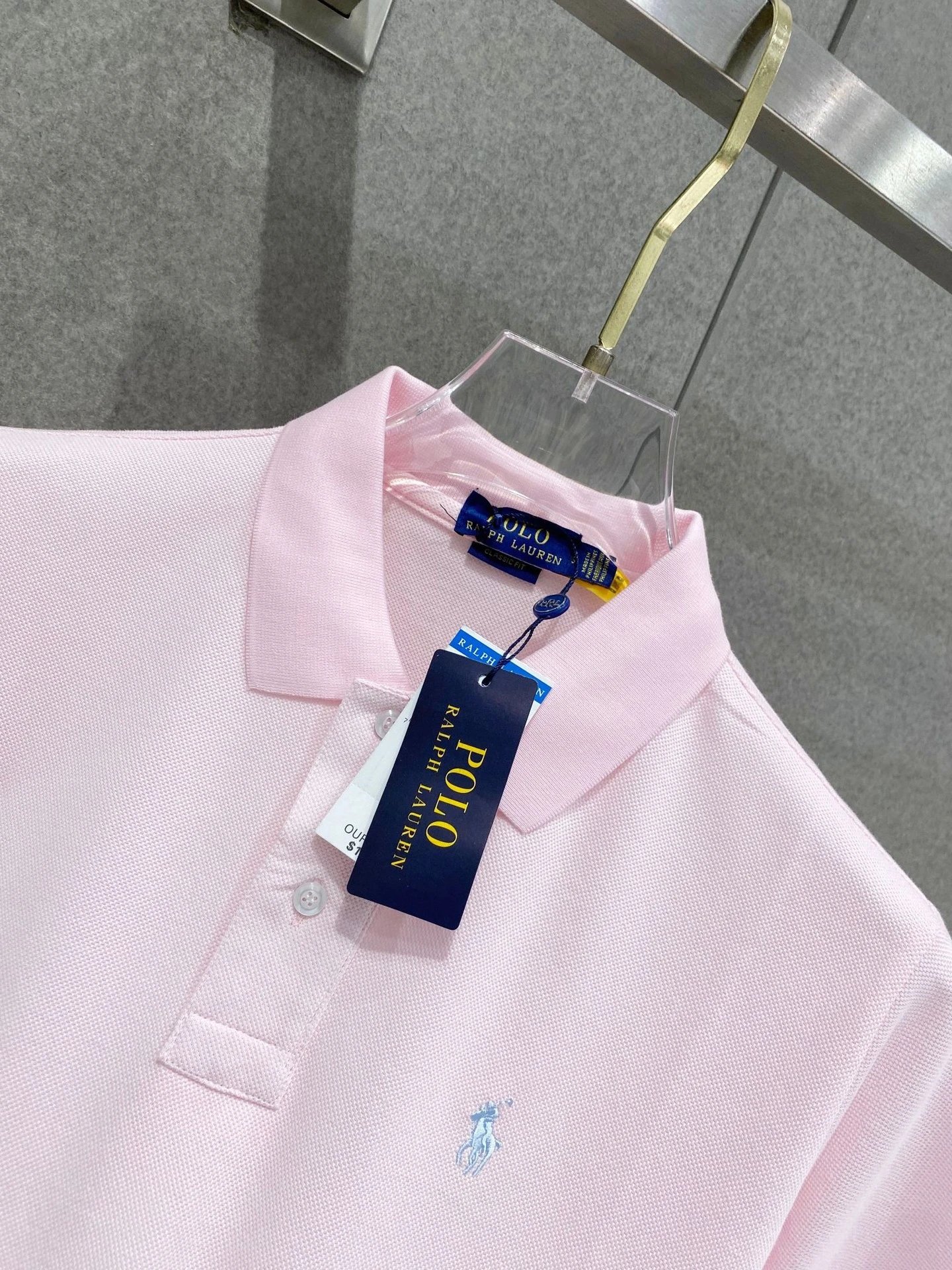 Lacoste Classic Polo Gray Polo Shirt - 9