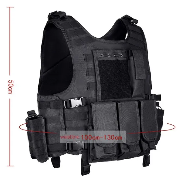 Design Tactical Molle Vest Army Green Vest - 12