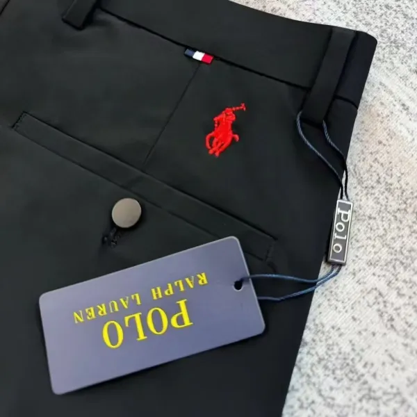 Polo Ralph Lauren Classic Fit Chino Pants Black Dress Pants - 1