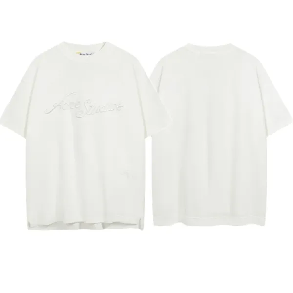 Acne Studios Stockholm 1996 Distressed Pink T-Shirt - 35