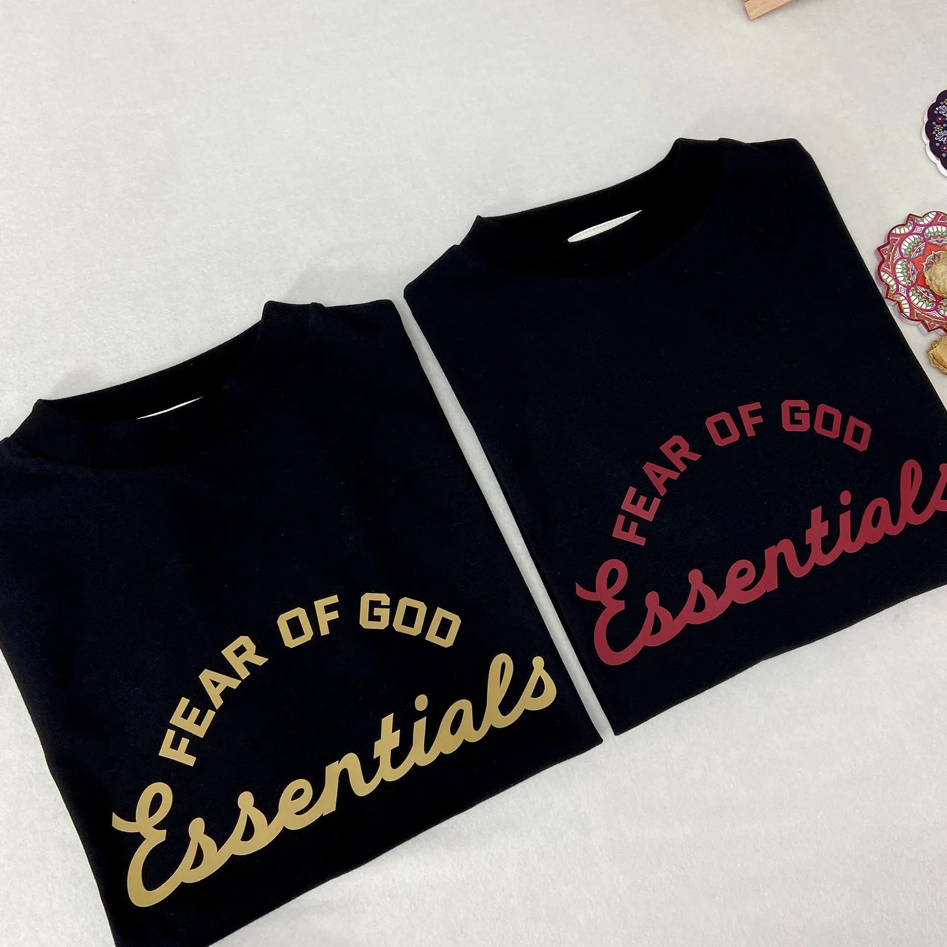 Fear of God Essentials Arch Logo Black T-Shirt - 15