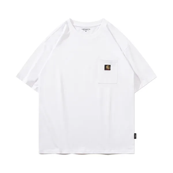 Carhartt Work In Progress Carhartt WIP Arch Logo Navy T-Shirt T-Shirts - 38