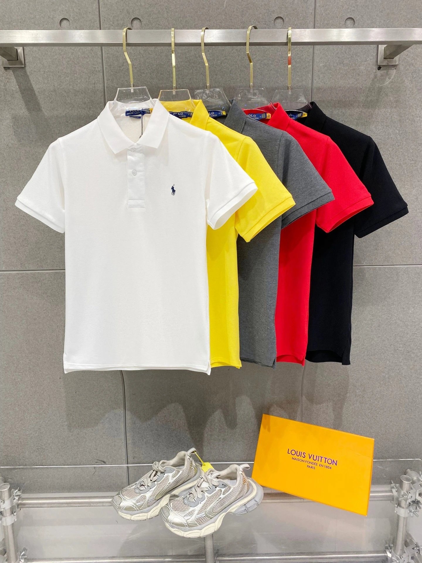 Lacoste Classic Polo Gray Polo Shirt - 10