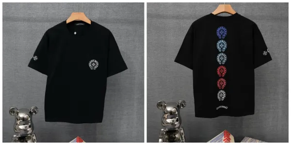 Chrome Hearts Multi-Logo Pocket T-Shirt Black - 1