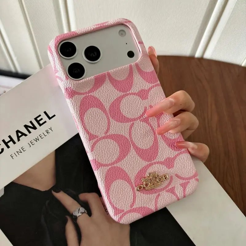 Coach Signature C Logo Green Phone Case - 14