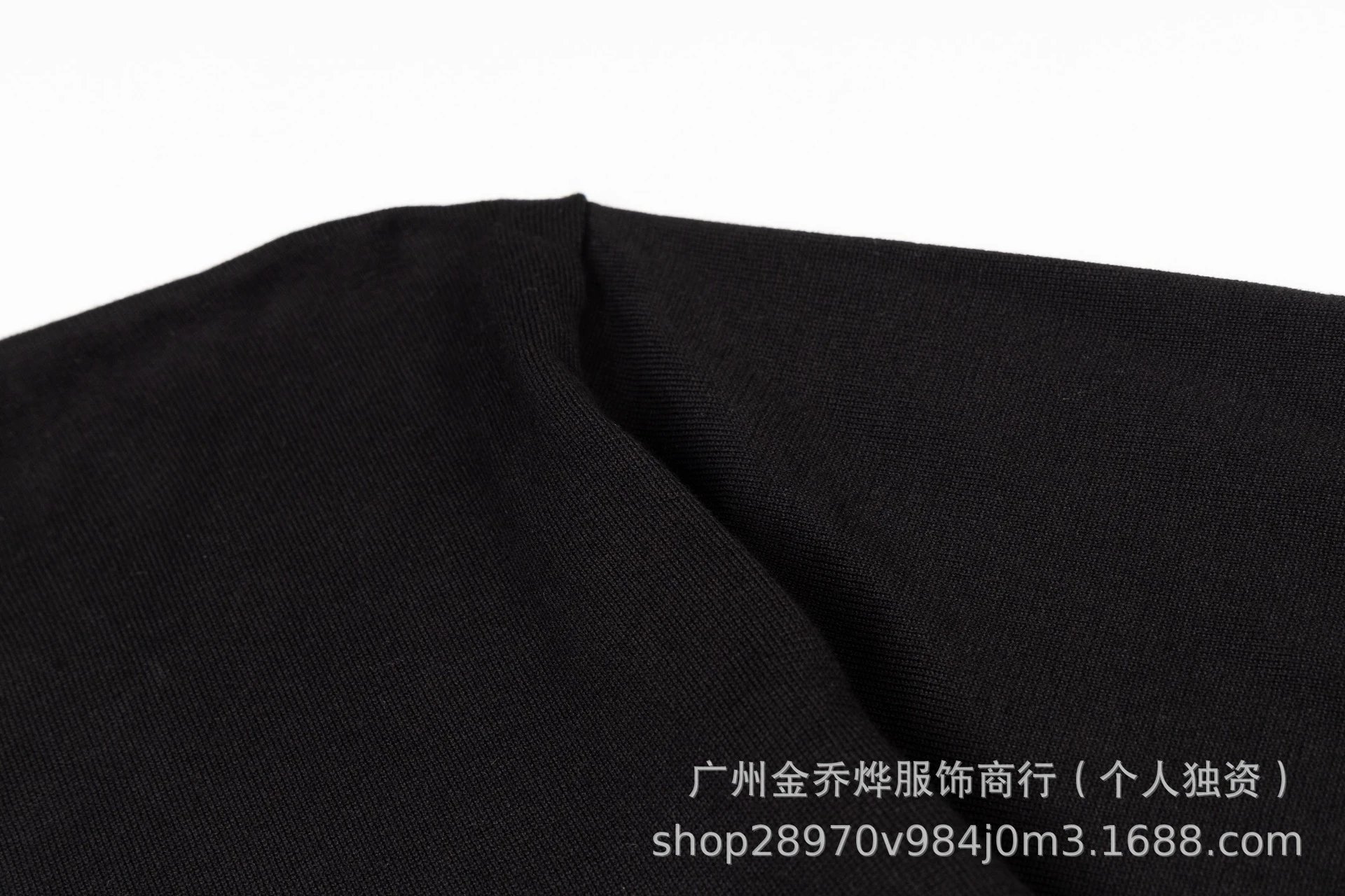 Design Mushroom Print Black T-Shirt - 40