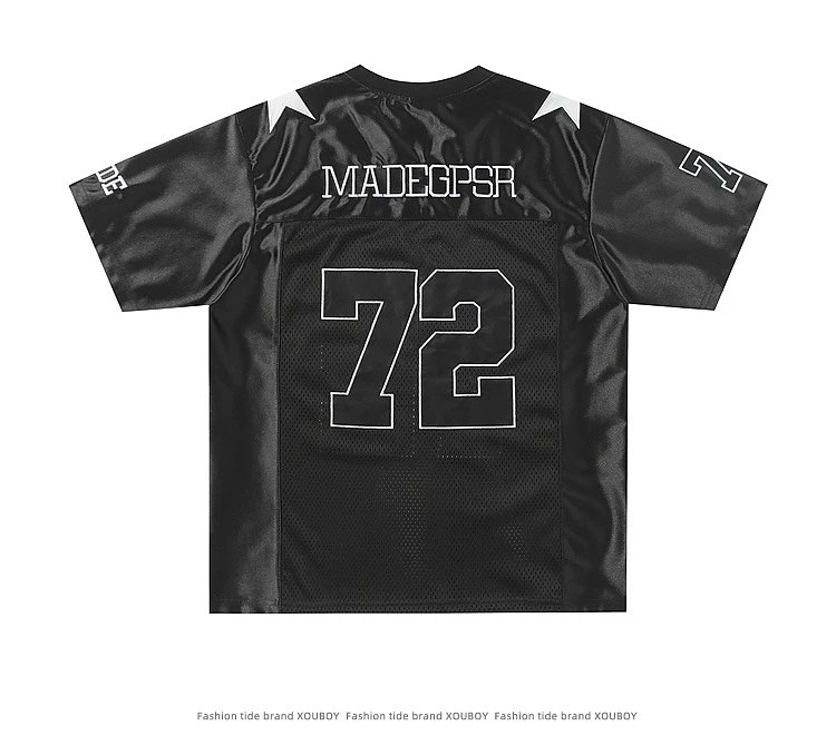 Human Made x Dallas Cowboys Inspired #72 Jersey Silver Navy Football Jersey - 8