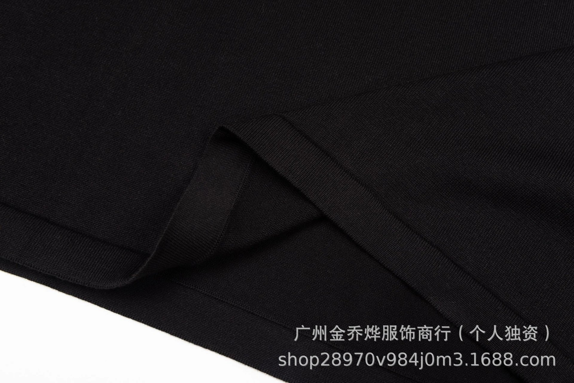 Design Mushroom Print Black T-Shirt - 42