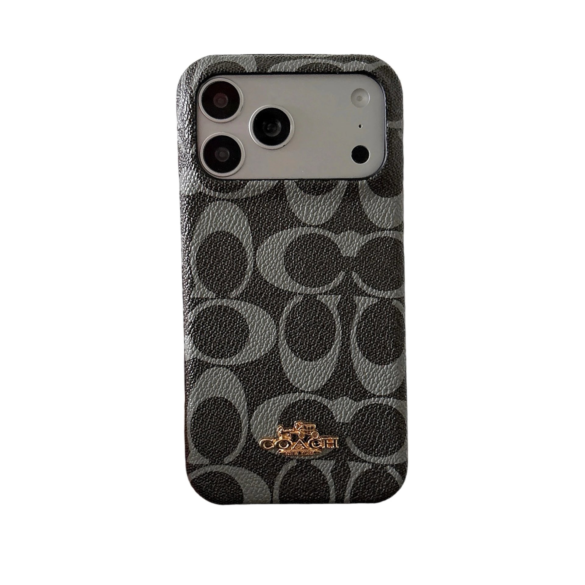 Coach Signature C Logo Green Phone Case - 17
