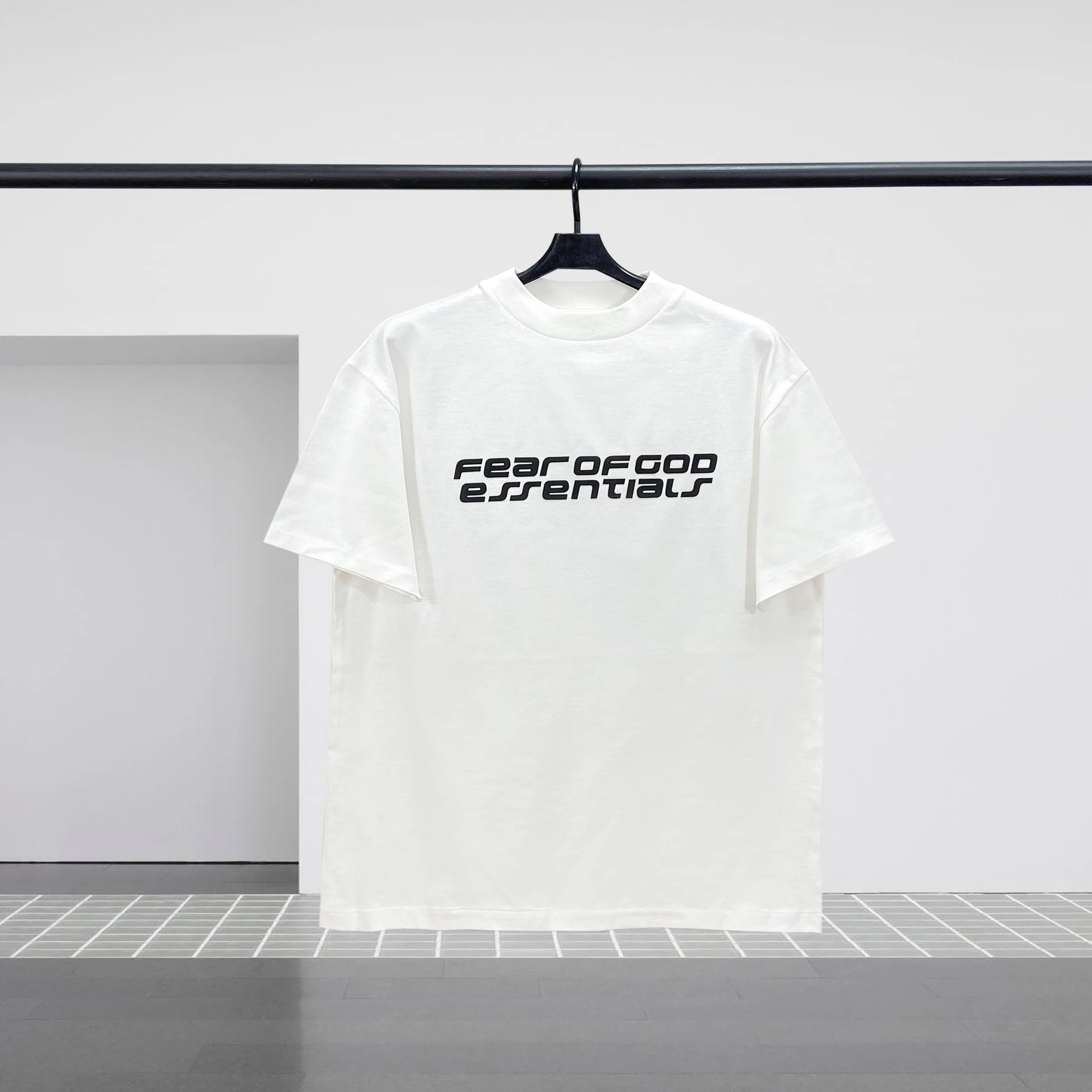 Fear of God Essentials Logo Graphic T-Shirt Gray - 11
