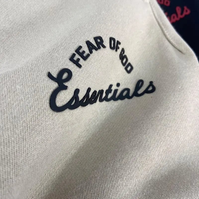 Fear of God Essentials Relaxed Fit Heather Gray Sweat Shorts - 12