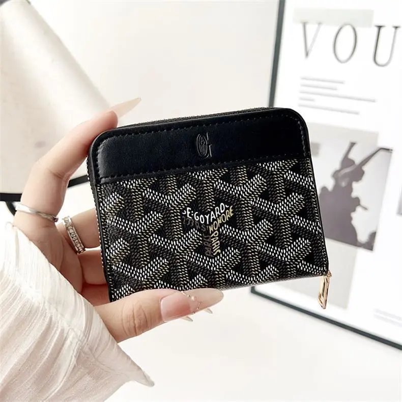 Goyard Saint Louis Mini Wallet Purple Short Wallet - 10