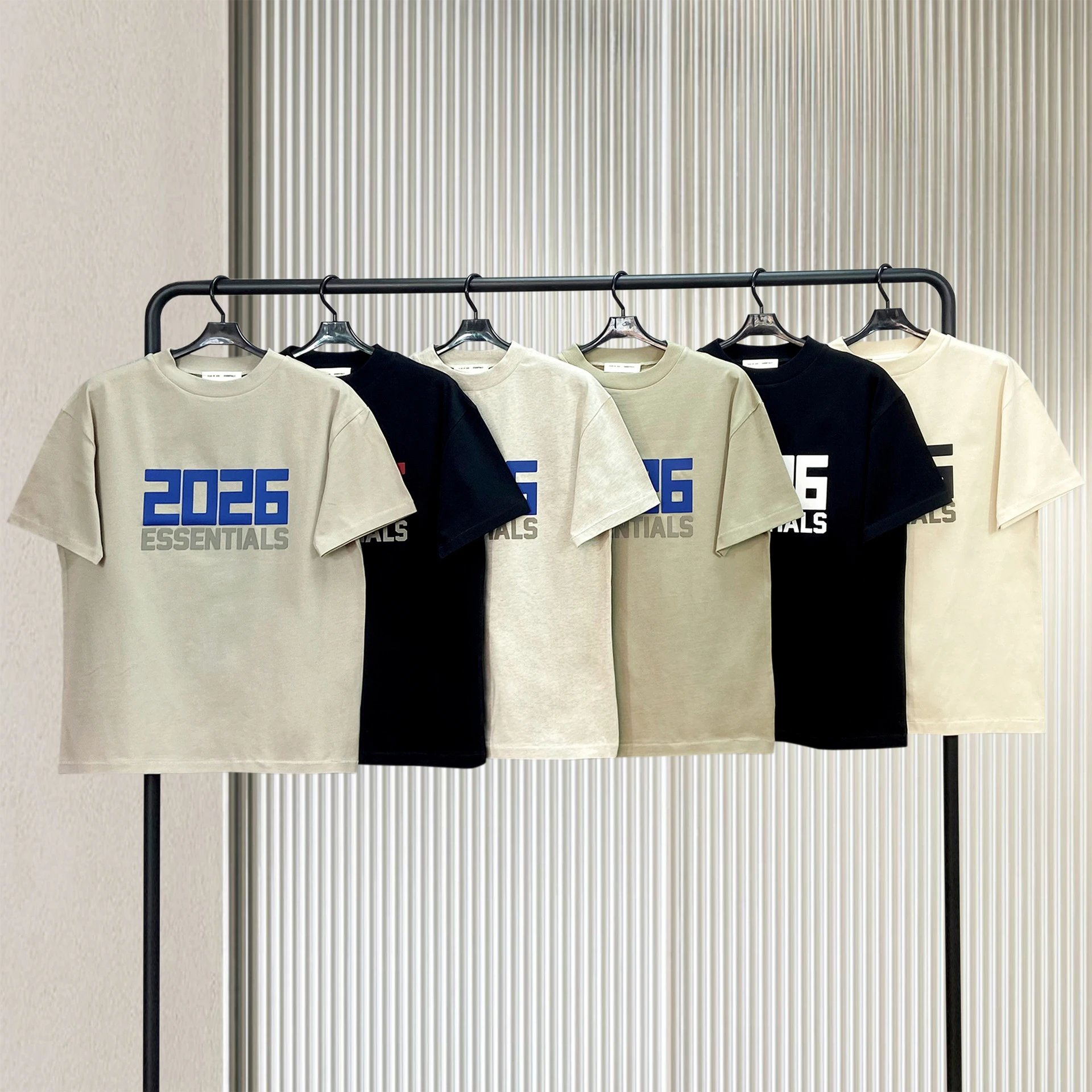 Fear of God Essentials Essentials 2026 Essentials Beige T-Shirt T-Shirts - 3