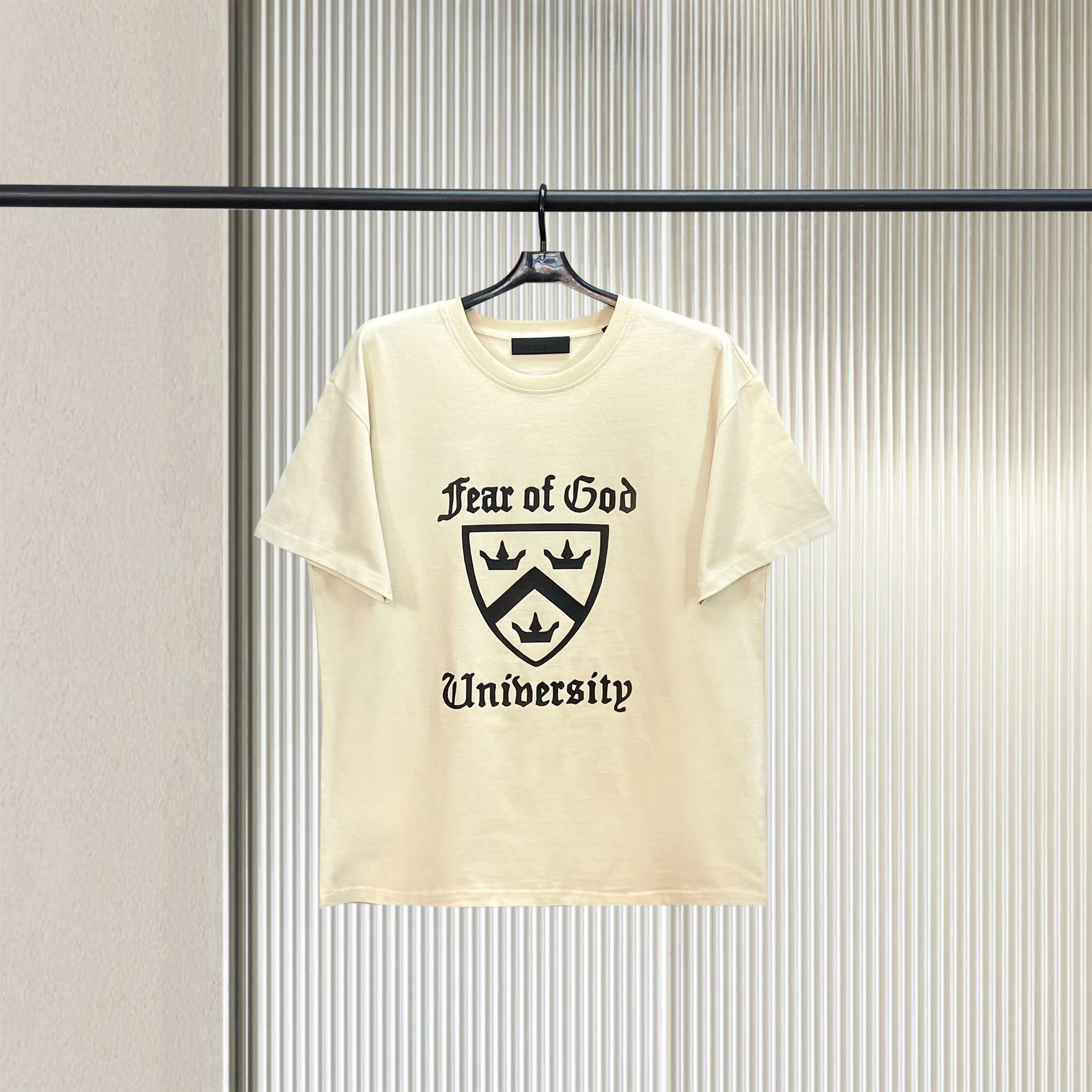 Fear of God University Beige T-Shirt - 7