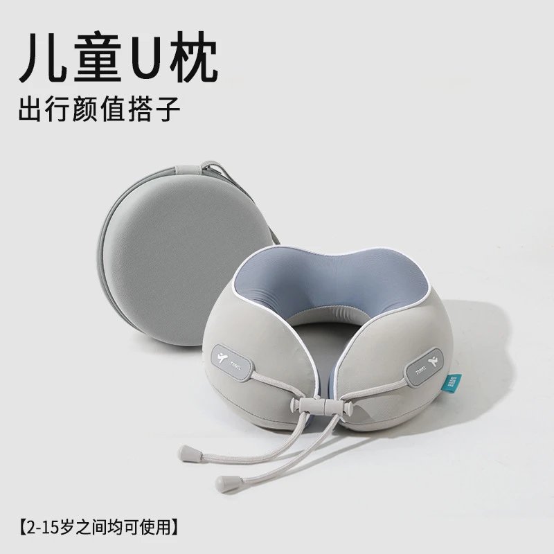 Children's light gray cloth storage box