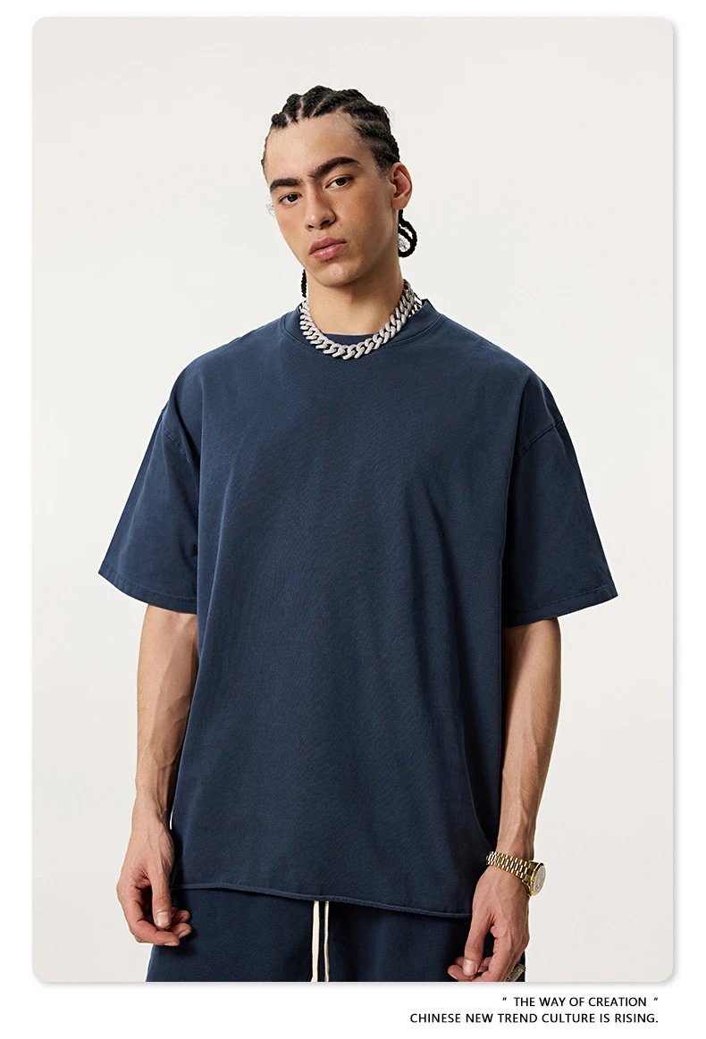 Design BE Thrived Medium Blue Classic T-Shirt T-Shirts - 37