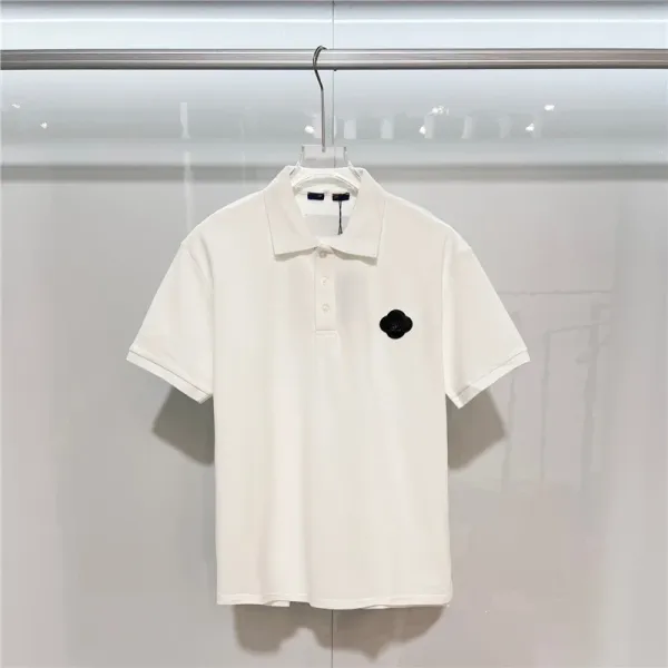 Comme des Garçons Play Cloud Logo White Polo Tops Polo - 1
