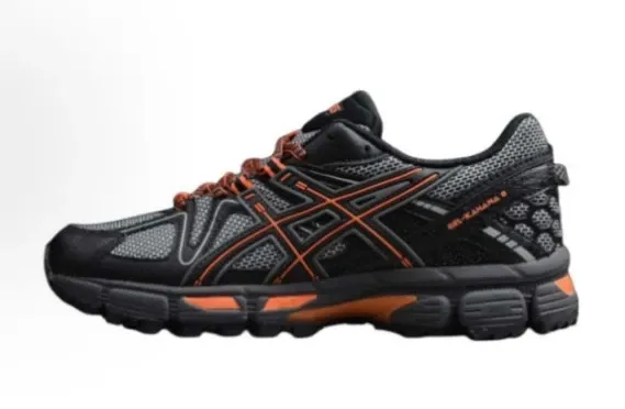Asics Gel-Kayano 15 Black Orange Running Shoes - 1