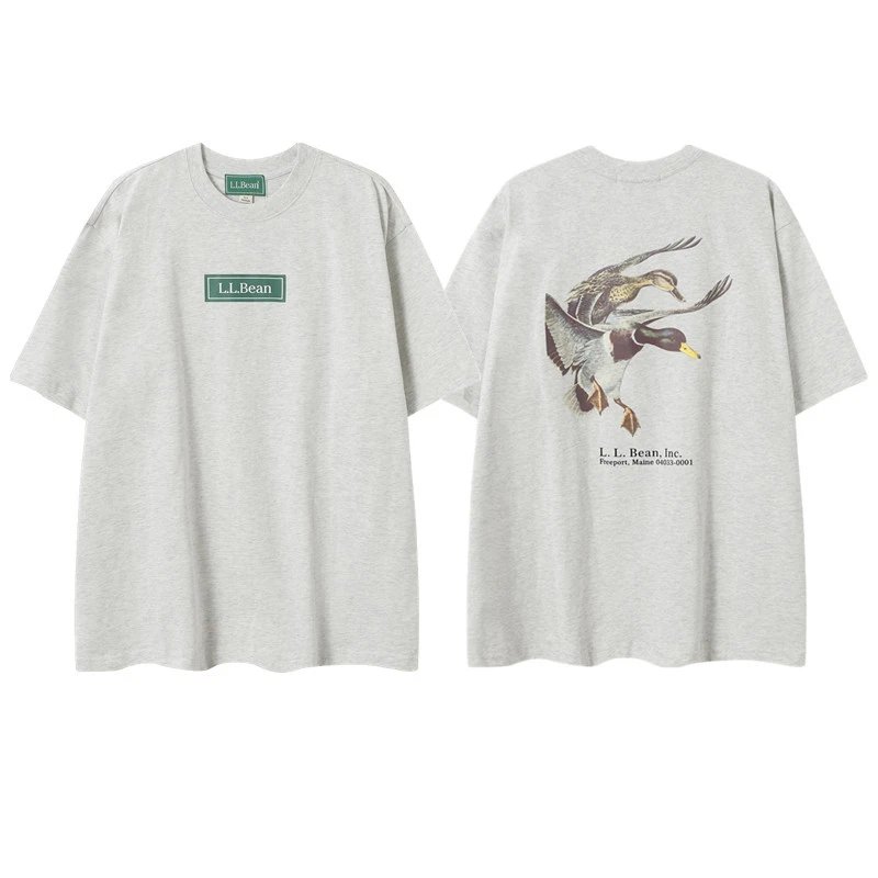 Design L.L.Bean Outdoor Tradition Graphic White T-Shirt T-Shirts - 4