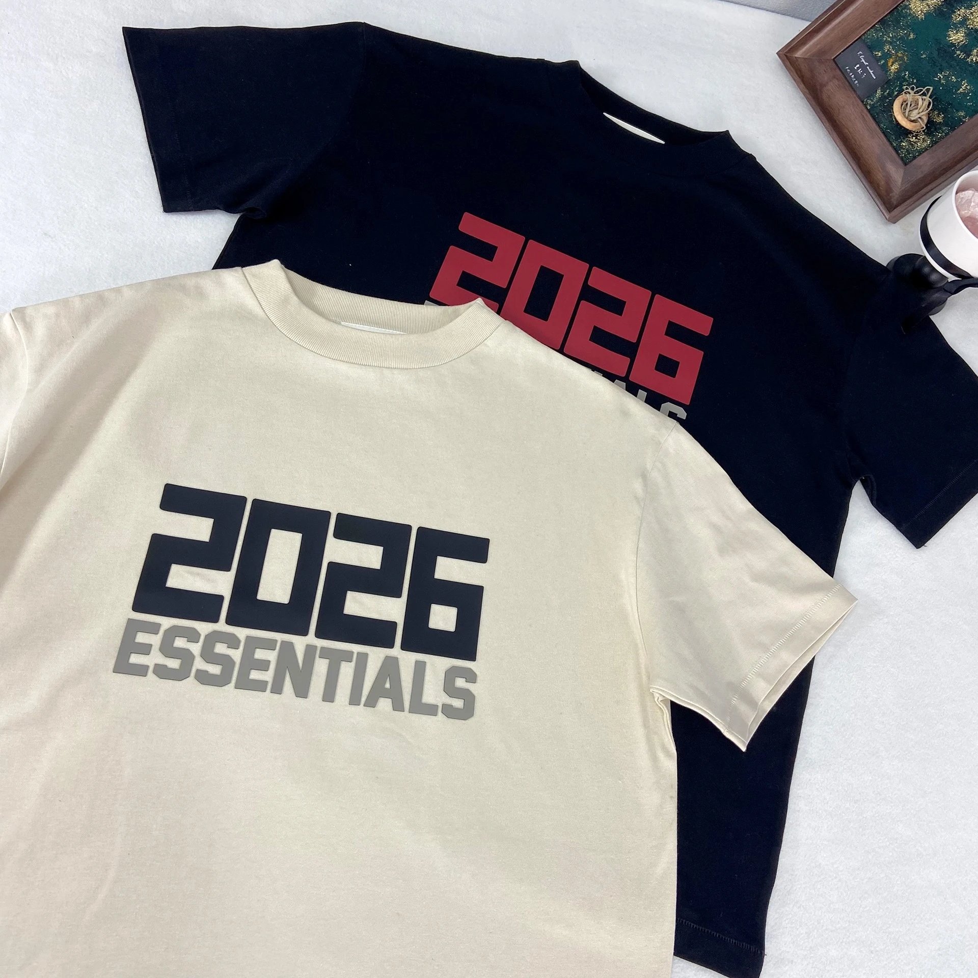 Fear of God Essentials Essentials 2026 Essentials Beige T-Shirt T-Shirts - 11