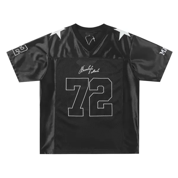 Human Made x Custom Football Jersey Black - 1