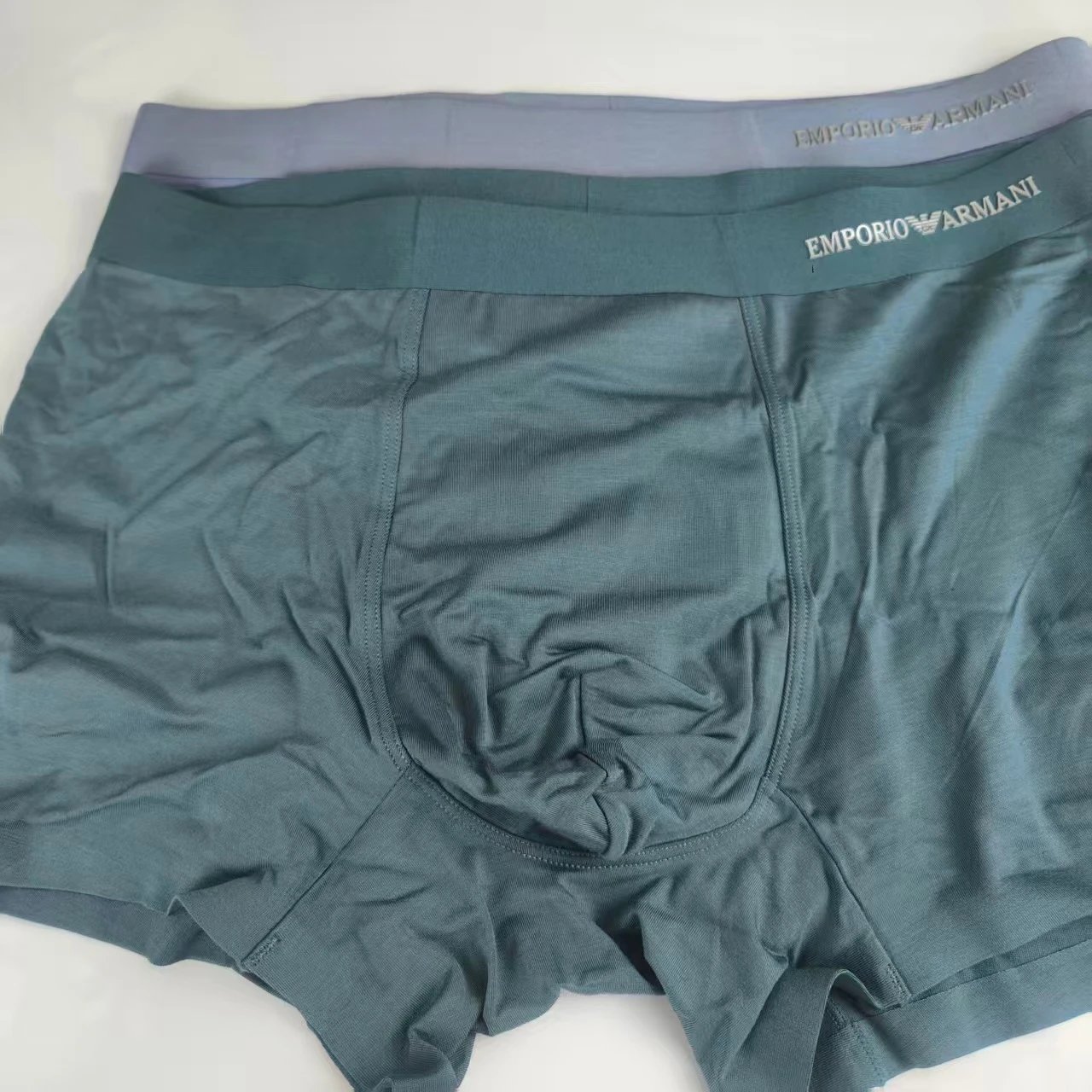 Emporio Armani Trunk Box Set in Blue, Navy, and Teal Underwear - 17