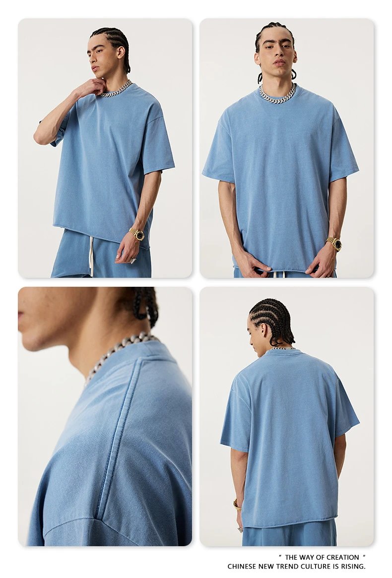 Design BE Thrived Medium Blue Classic T-Shirt T-Shirts - 65