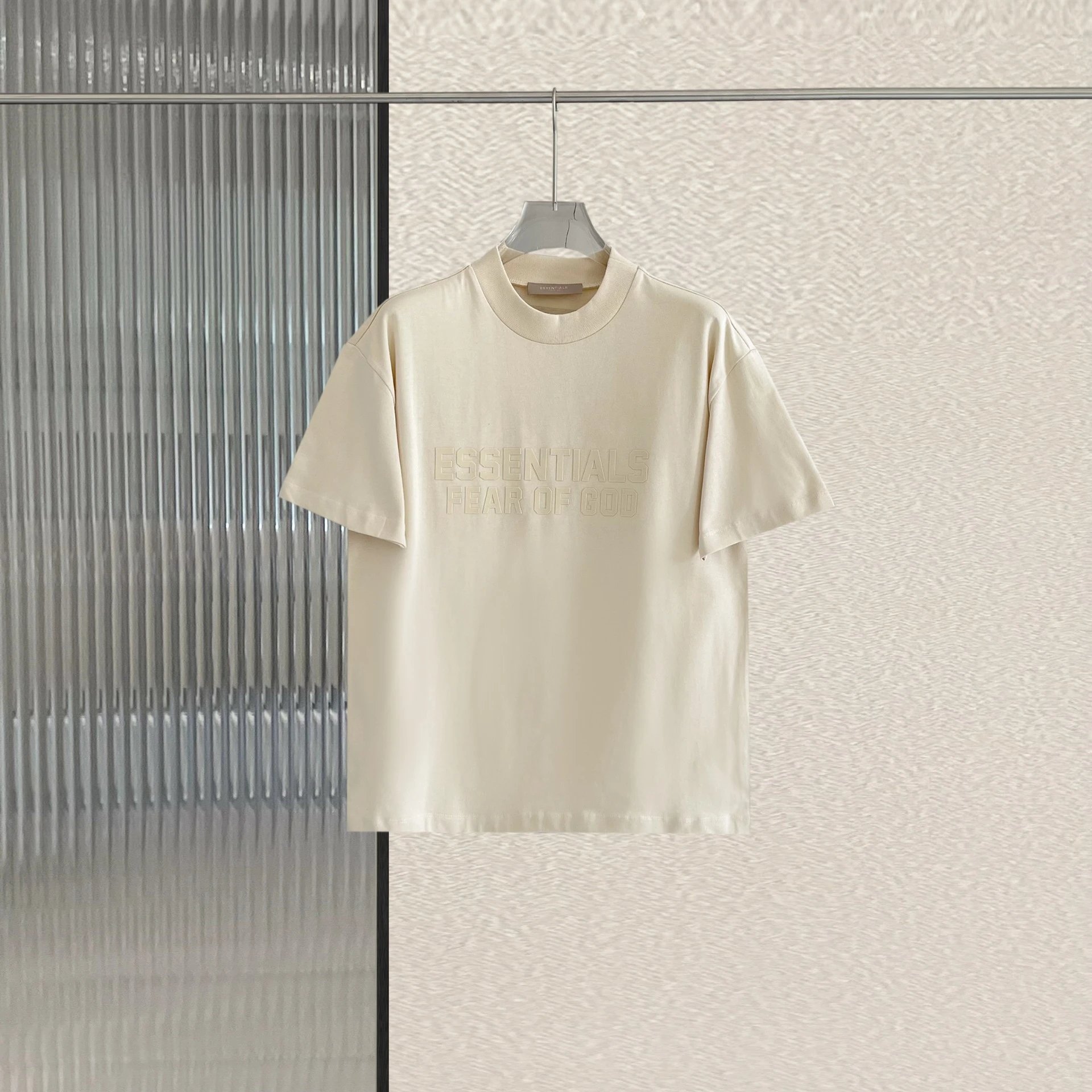 Fear of God Essentials Logo Print Black T-Shirt - 6