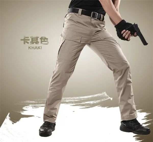 Design Tactical Cargo Pants Gray - 21