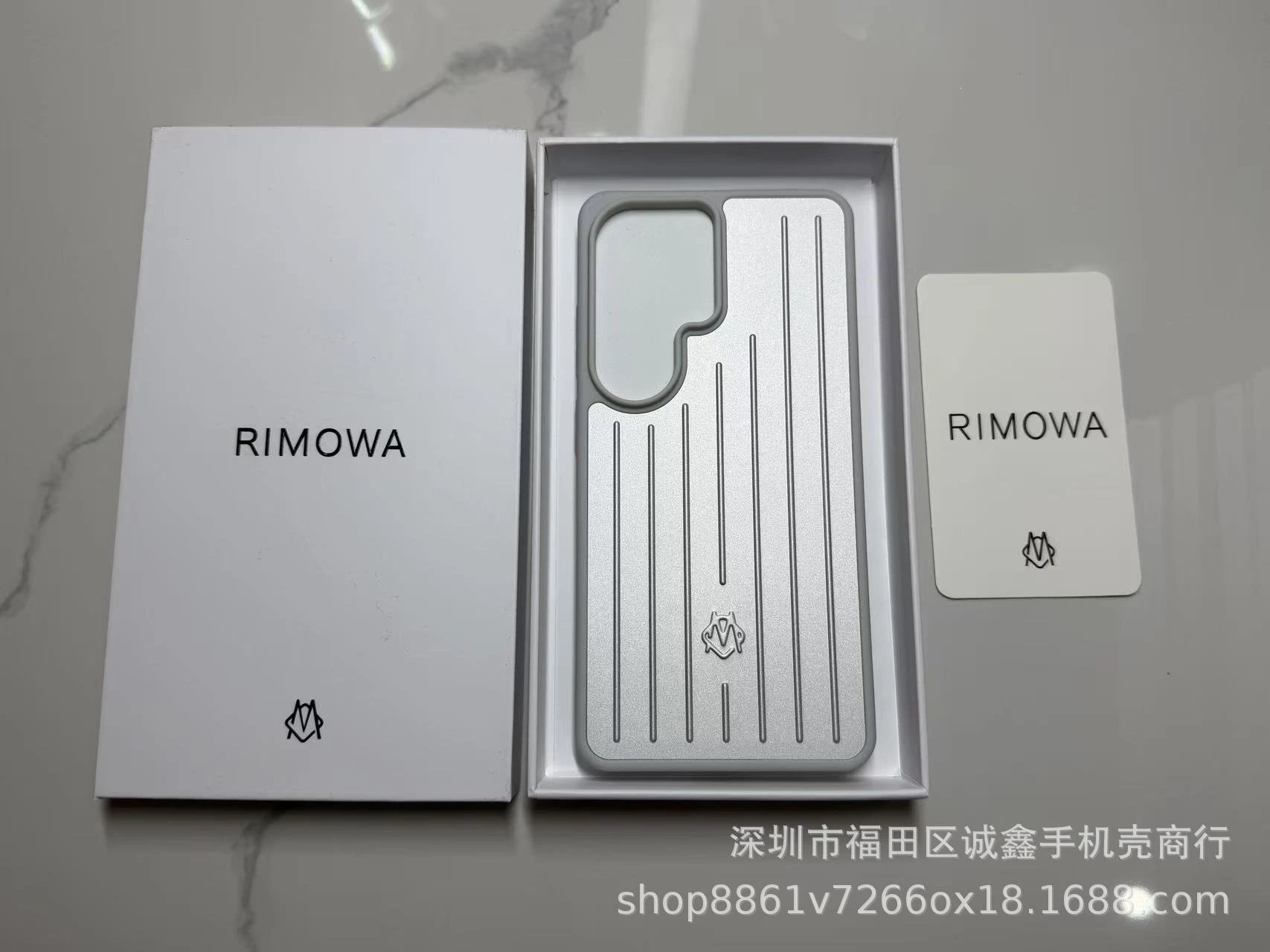 Rimowa Phone Case Gold Vertical Stripe Phone Case Phone Accessories - 3