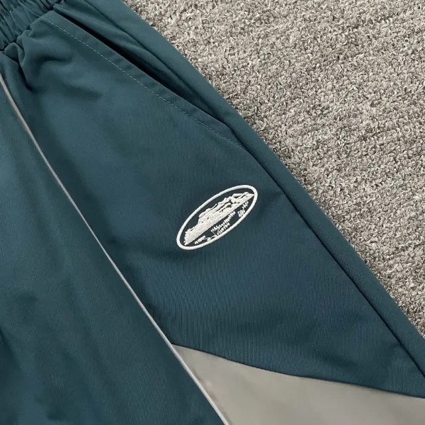Design Performance Shorts Teal with Gray Panels - 9