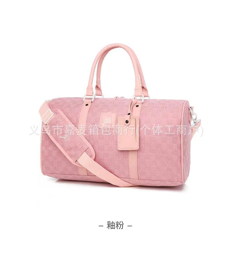 Design Duffle Bag Powder Pink Travel Bag