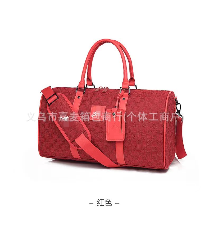 Design Duffle Bag Red Travel Bag