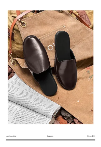 Design Classic Slip-On Mule Black Slippers - 13
