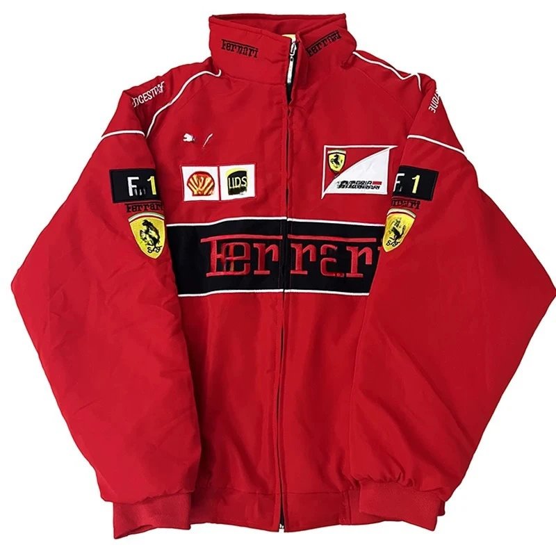 Red Ferrari [Embroidered Lightweight Version]