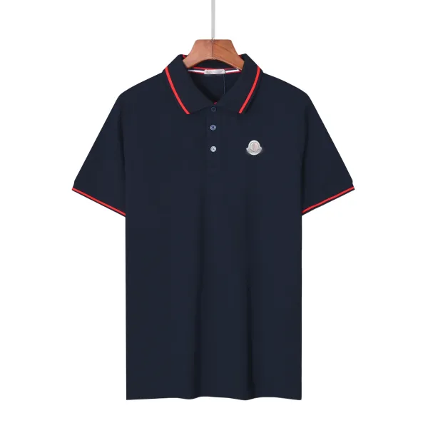 Moncler Logo Polo Green Polo Polo Shirt - 20