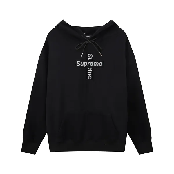 Supreme Box Logo Hoodie Black - 10