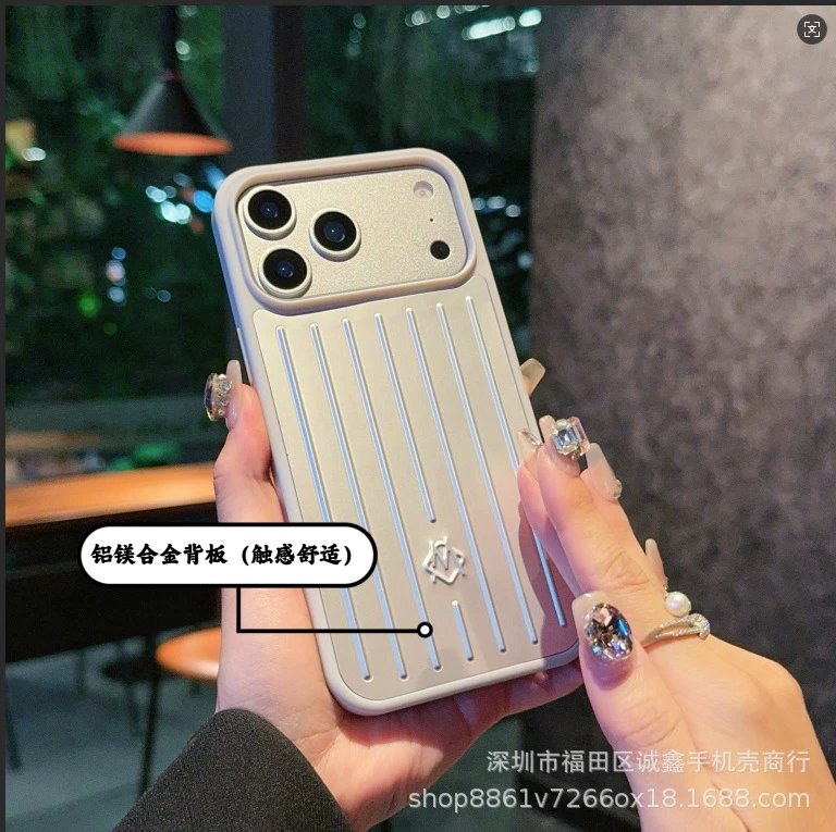 Rimowa Phone Case Pink Rose Gold Phone Case Phone Accessories - 11