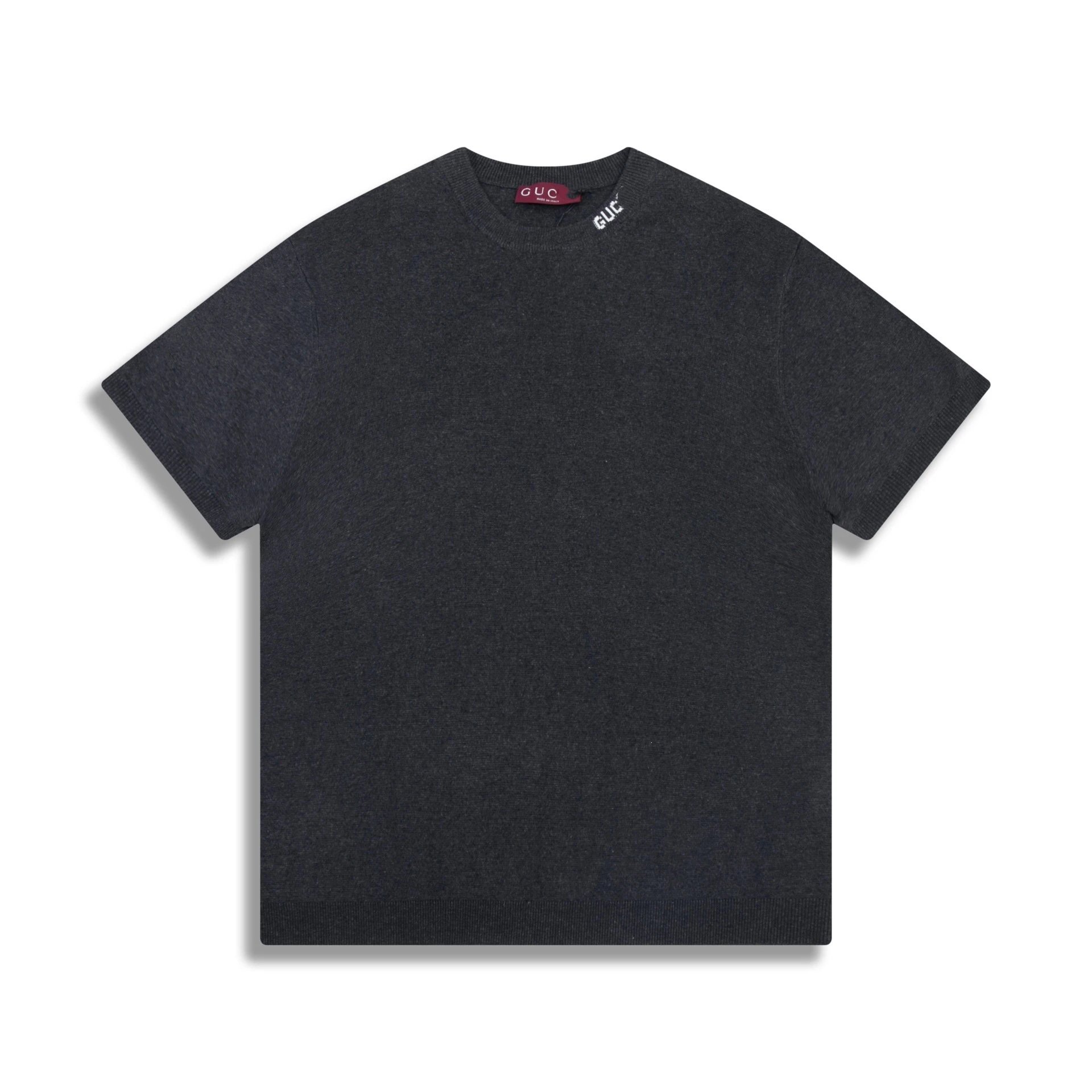 Gucci GUC Striped Knit Polo Navy and White Polo Shirt - 16